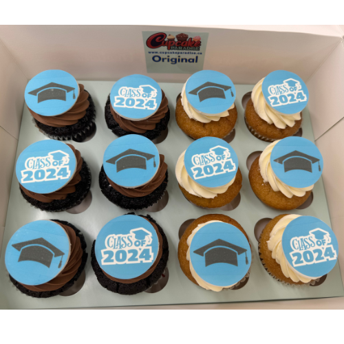 Graduation cupcakes - Select your Flavors