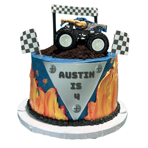 Monster Truck Cake